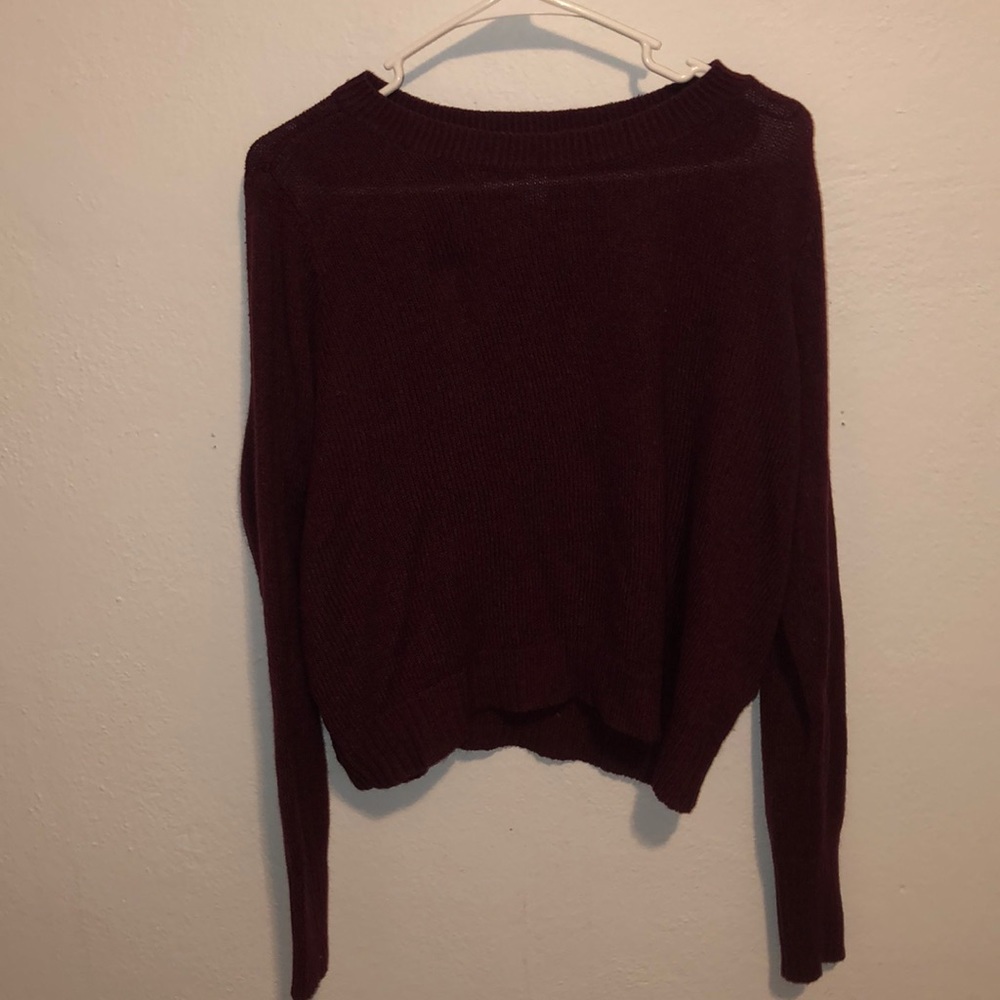 H&M Maroon Sweater